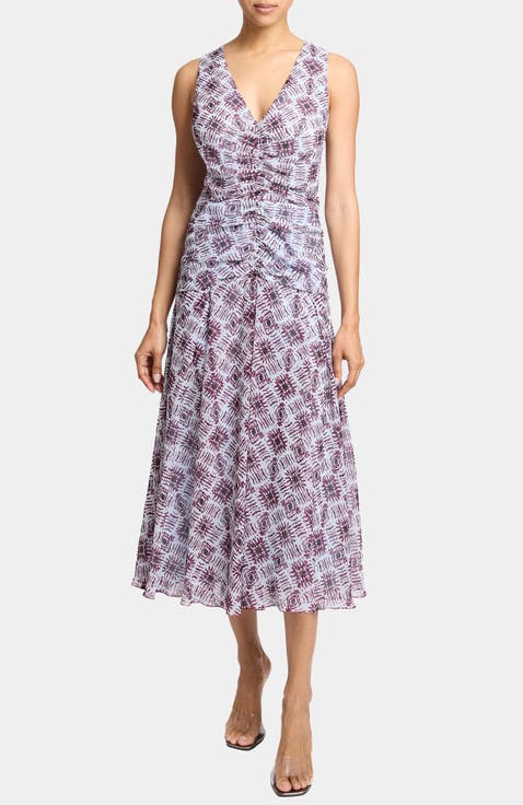 EDEN Midi Georgette Dress