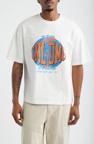 CRIMINAL DAMAGE Worldwide Radio Graphic T-Shirt