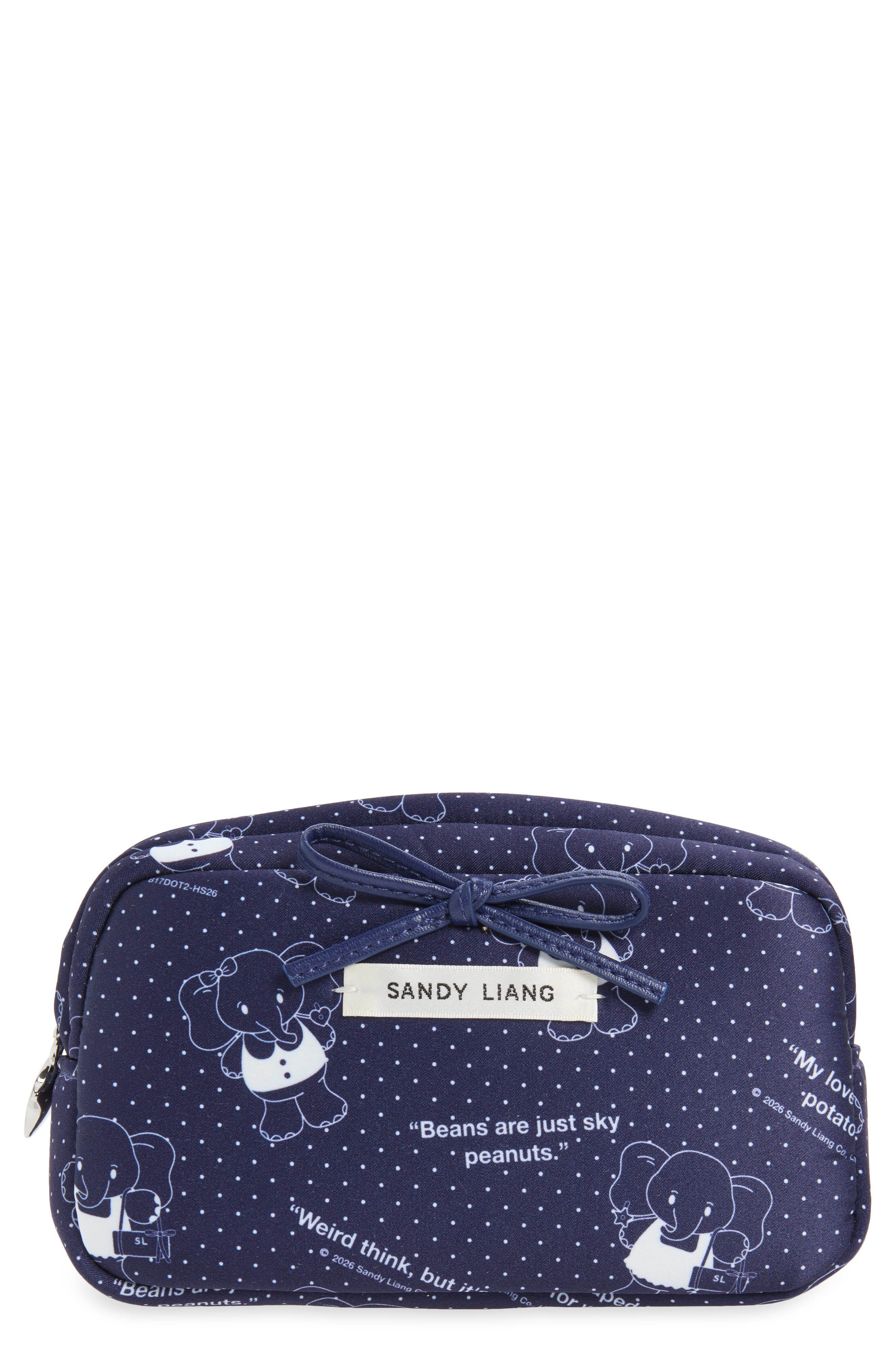 Smol Canvas Pouch, Main, color, NAVY MULTI