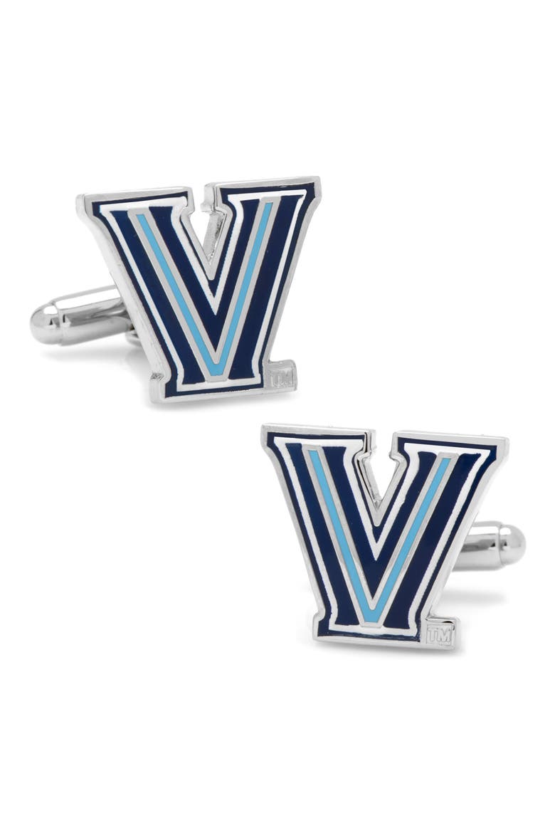 Villanova Wildcats Cuff Links, Main, color, BLUE