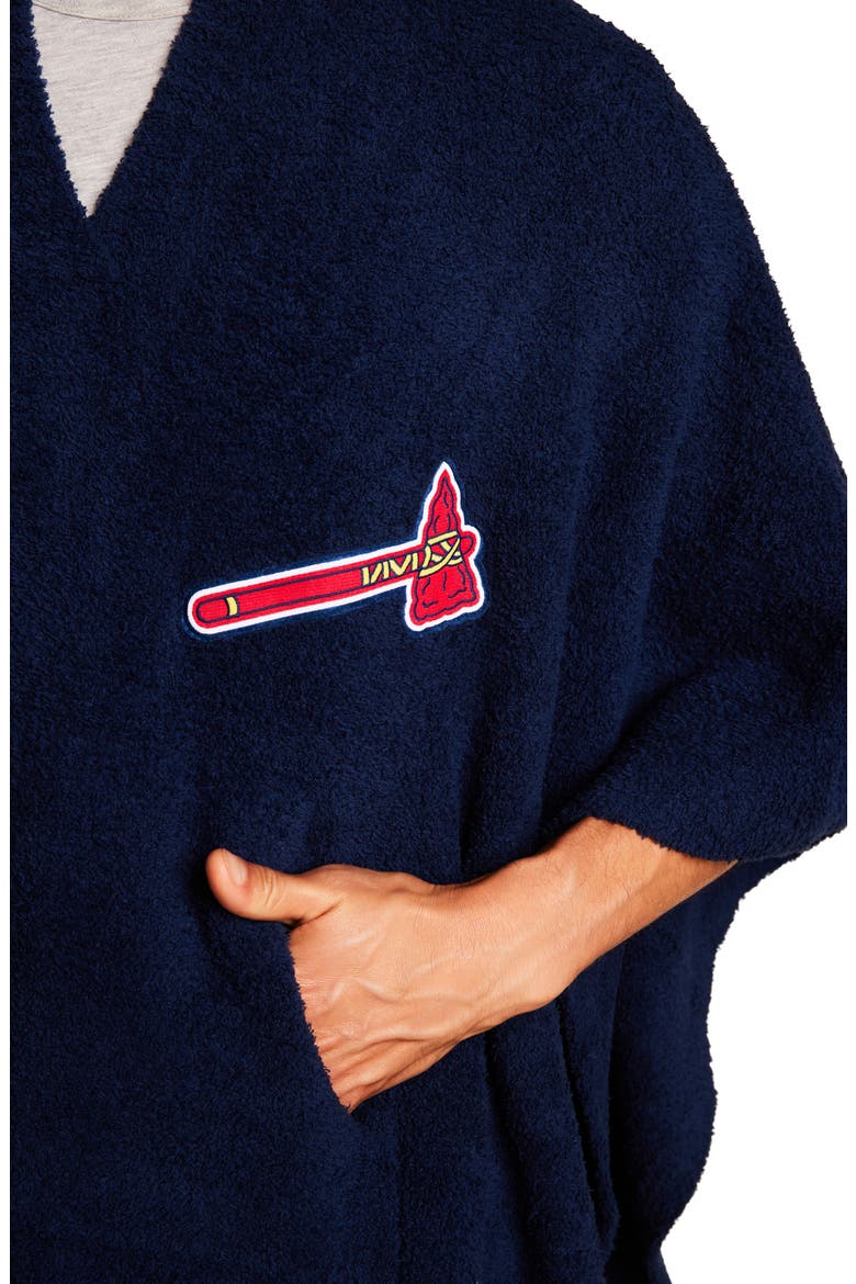 CozyChic® Atlanta Braves Everything Poncho, Alternate, color, BRAVES MULTI
