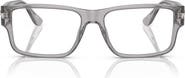 Versace 55mm Rectangle Optical Glasses