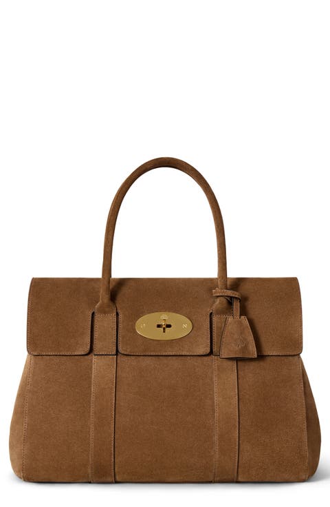 Bayswater Suede Satchel