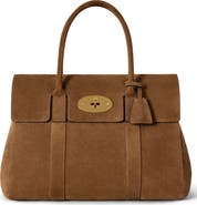 Mulberry Bayswater Suede Satchel
