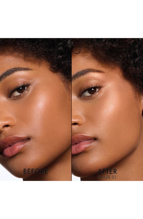 Dior Forever Glow Luminizer Highlighter Powder In 01 Nude Halo