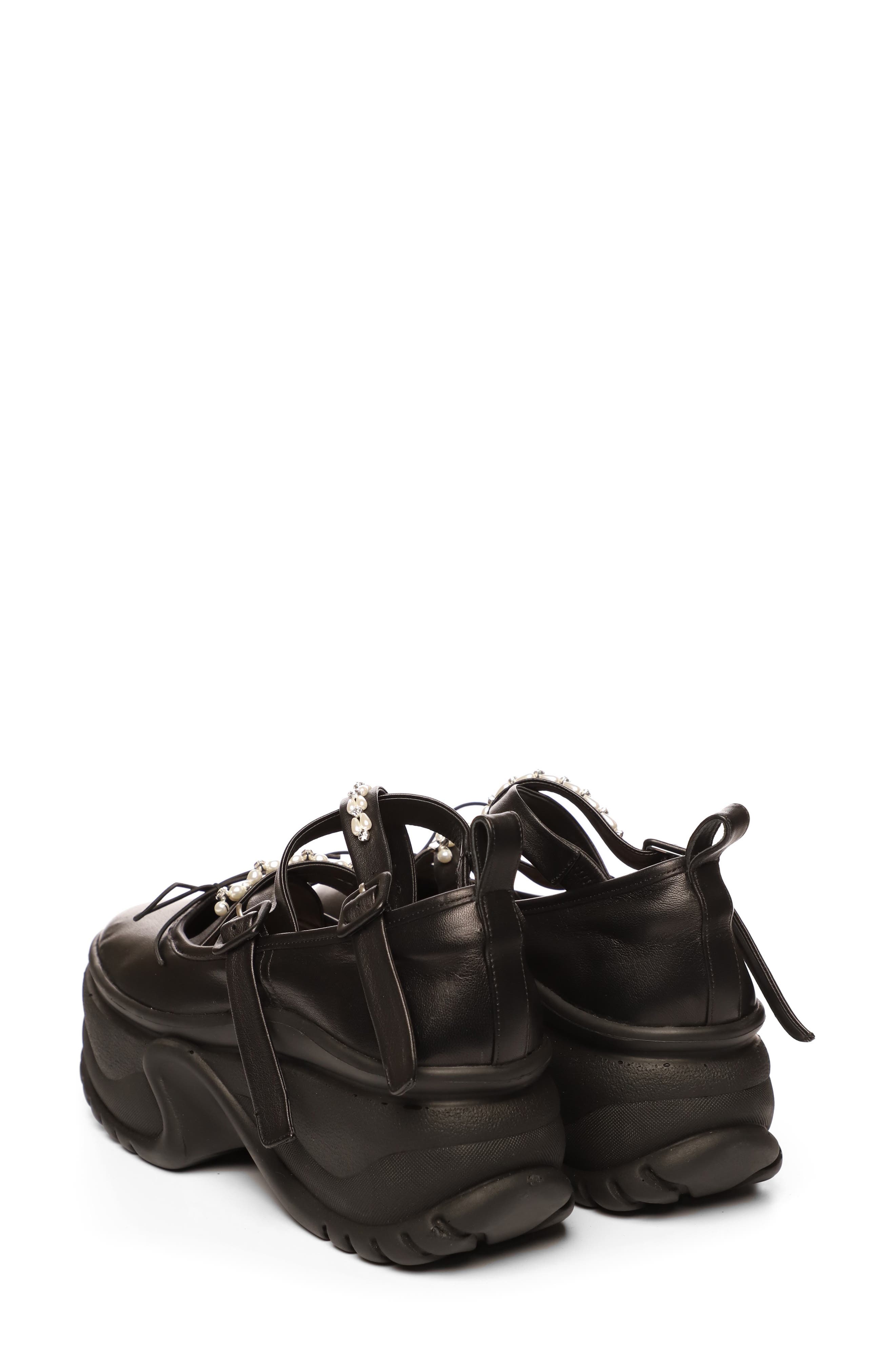 Simone Rocha Platform Ballerina Sneaker, Alternate, color, 