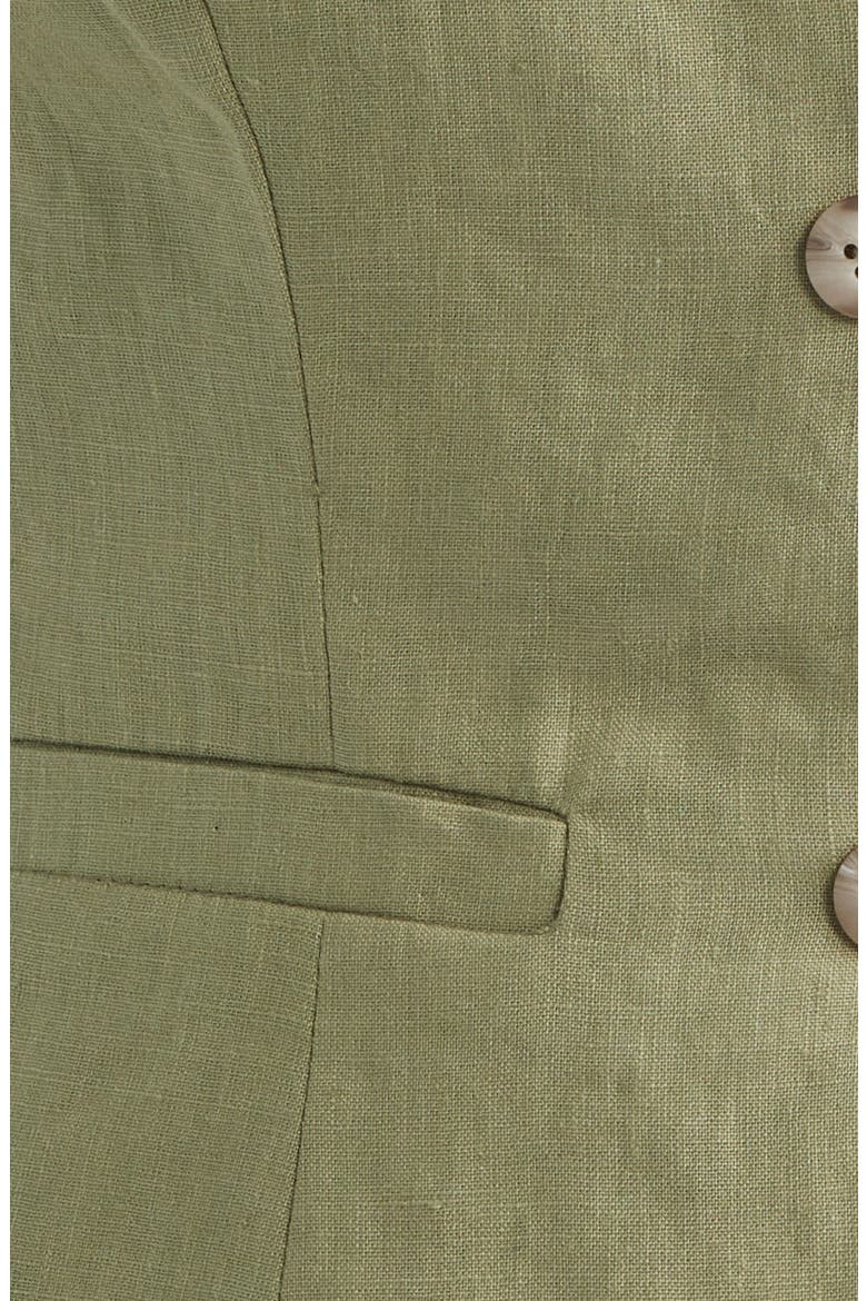 Matias Linen Romper, Alternate, color, CYPRESS