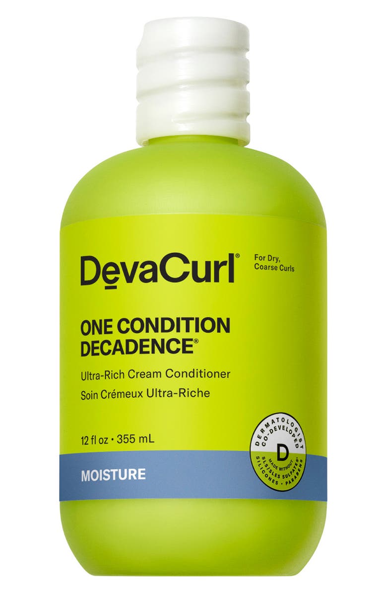 DevaCurl One Condition Decadence<sup>®</sup> Ultra-Rich Cream Conditioner, Main, color,