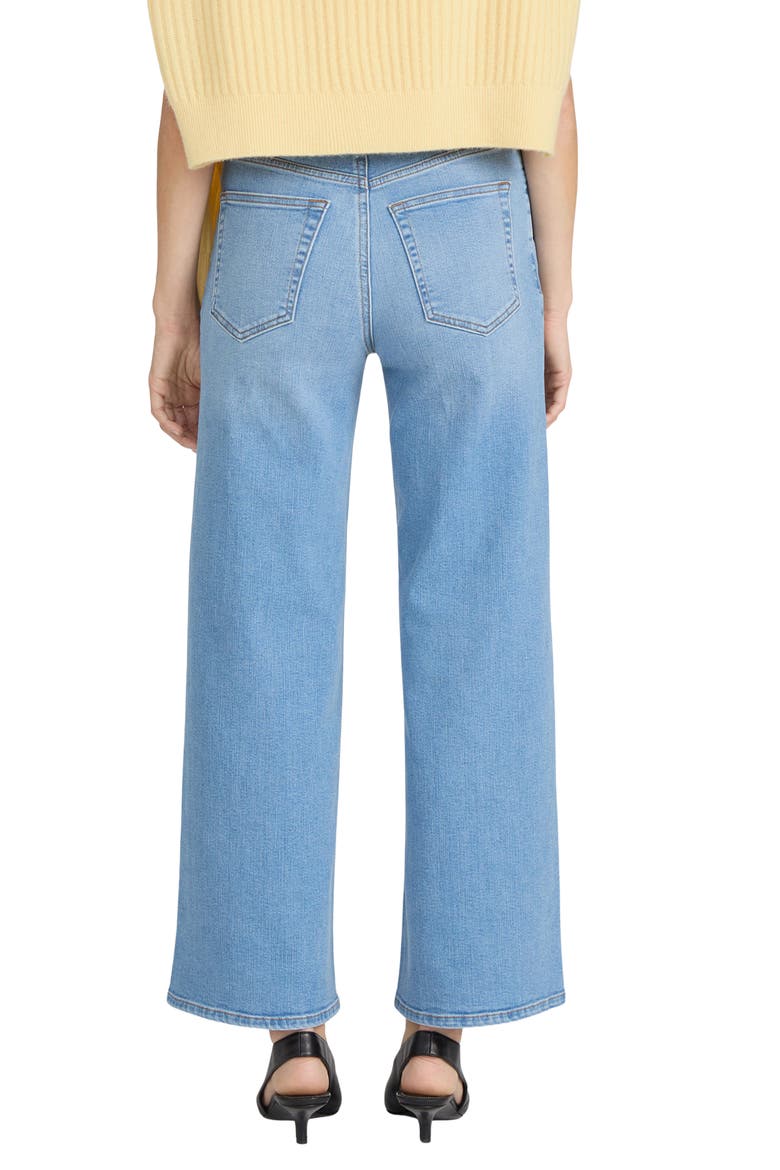 Le Pixie High Waist Slim Palazzo Jeans, Alternate, color, HONEYMOON