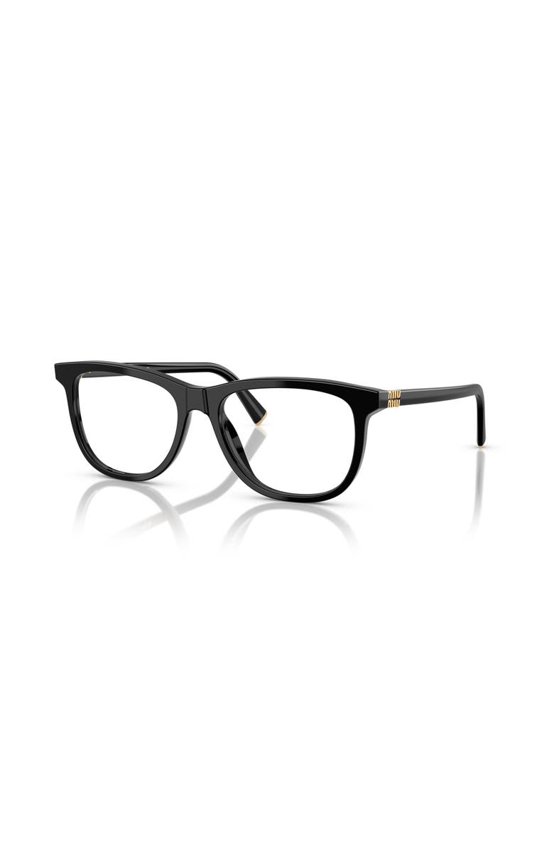 Miu Miu 54mm Phantos optical glasses, Main, color, Black