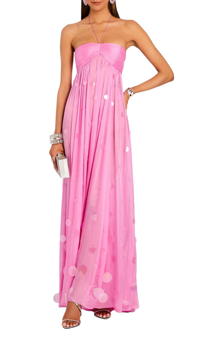 Retrofête Mathilde Sequin Dress, Main, color, 