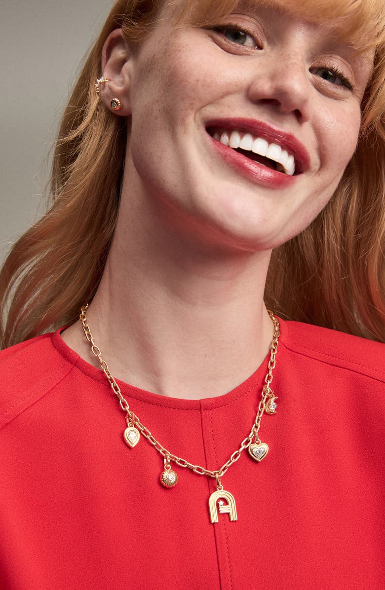 Adina Reyter 14K Gold Groovy Lab Grown Diamond Heart Pendant, Alternate, color, Yellow Gold