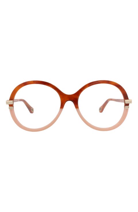 54mm Round Optical Glasses