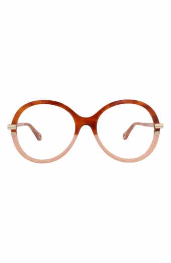 Chloé 54mm Round Optical Glasses