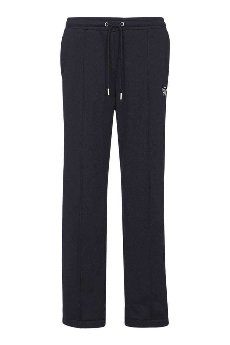 Essential Logo Terry Track Pants, Main, color, NAVY