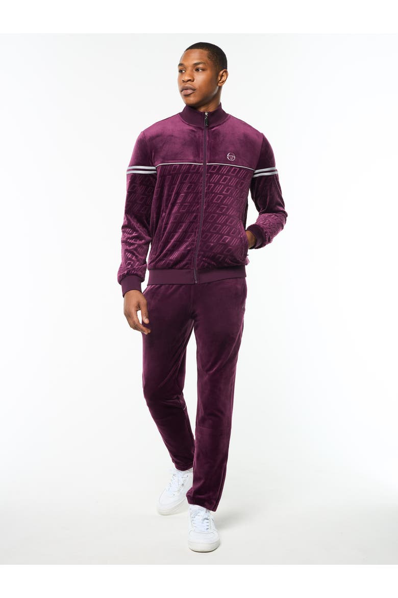 Bandiera Track Jacket, Alternate, color, POTENT PURPLE