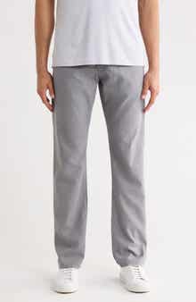 AG Graduate Slim Straight Leg Linen Blend Pants