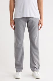 AG Graduate Slim Straight Leg Linen Blend Pants
