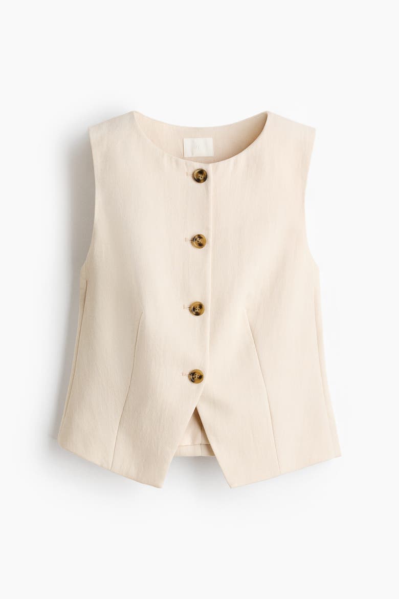 Vest, Alternate, color, Light beige