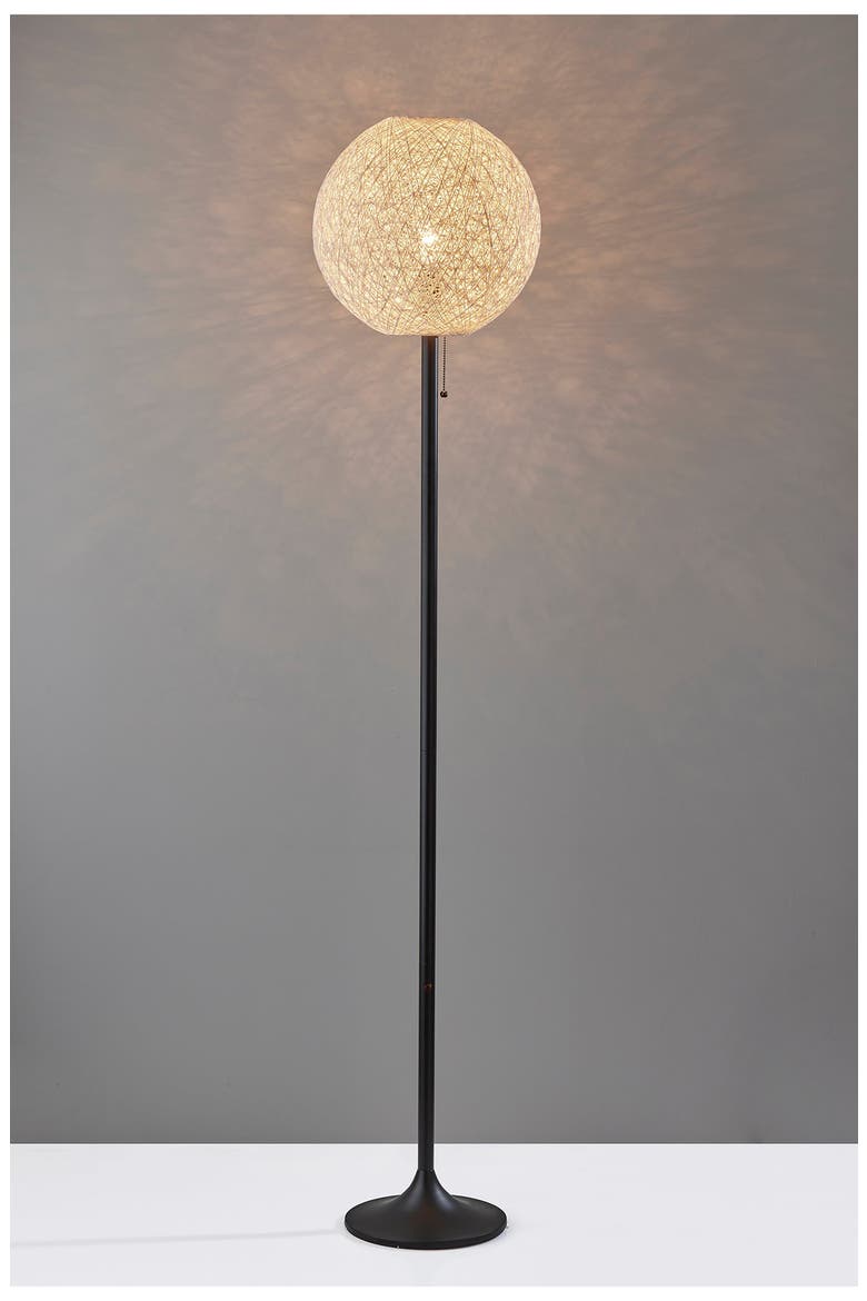 Havana Floor Lamp, Alternate, color, DARK BRONZE