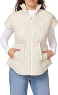 Kensie Reversible Fleece Quilted Vest