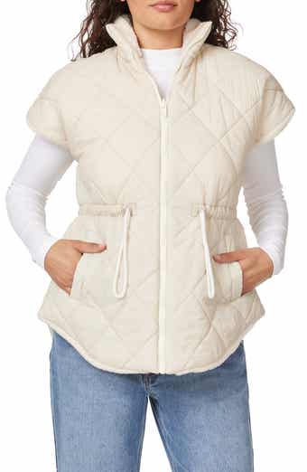 Kensie Reversible Fleece Quilted Vest
