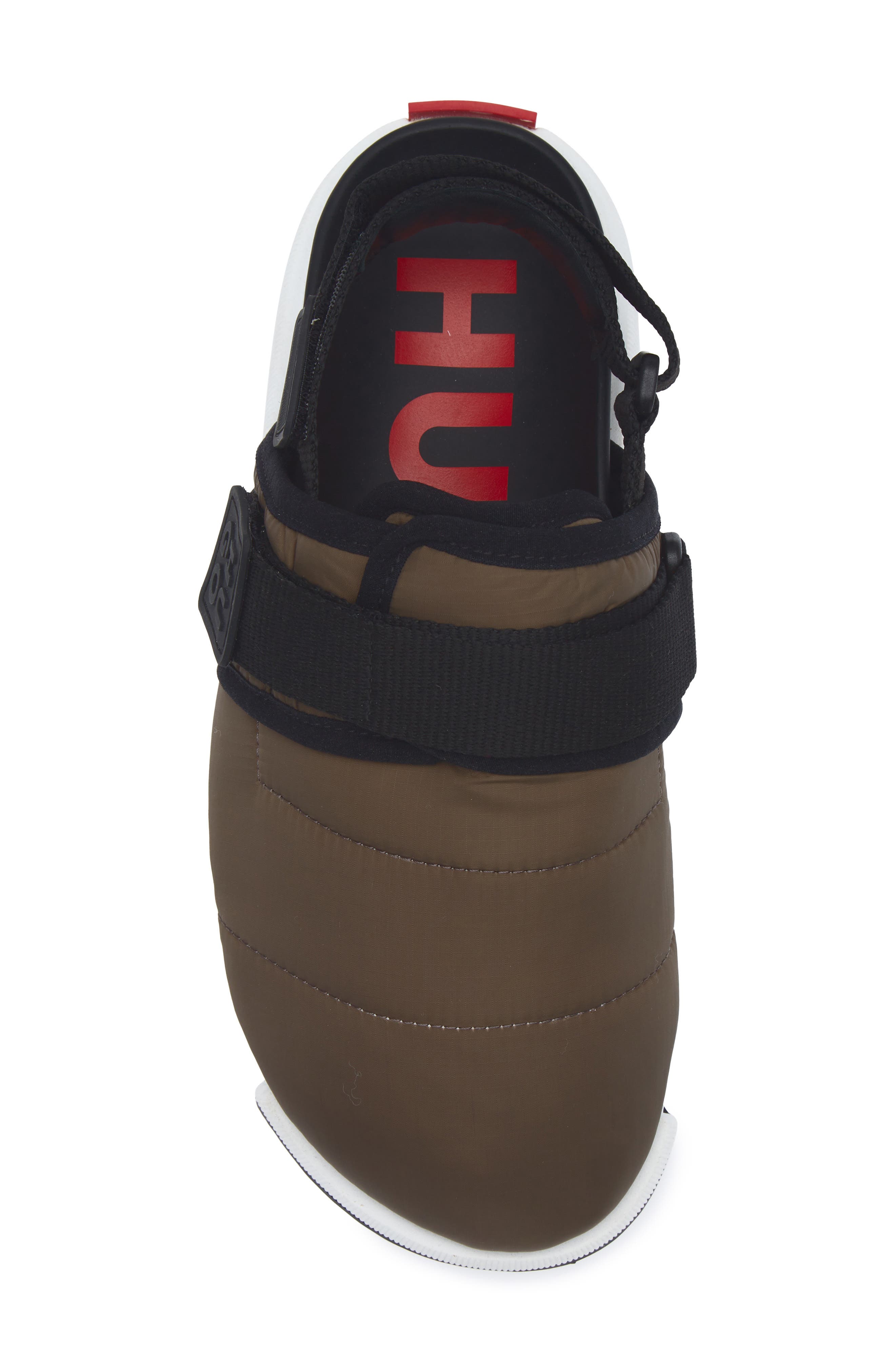 BOSS Delmar Slingback Slipper, Alternate, color, Open Green