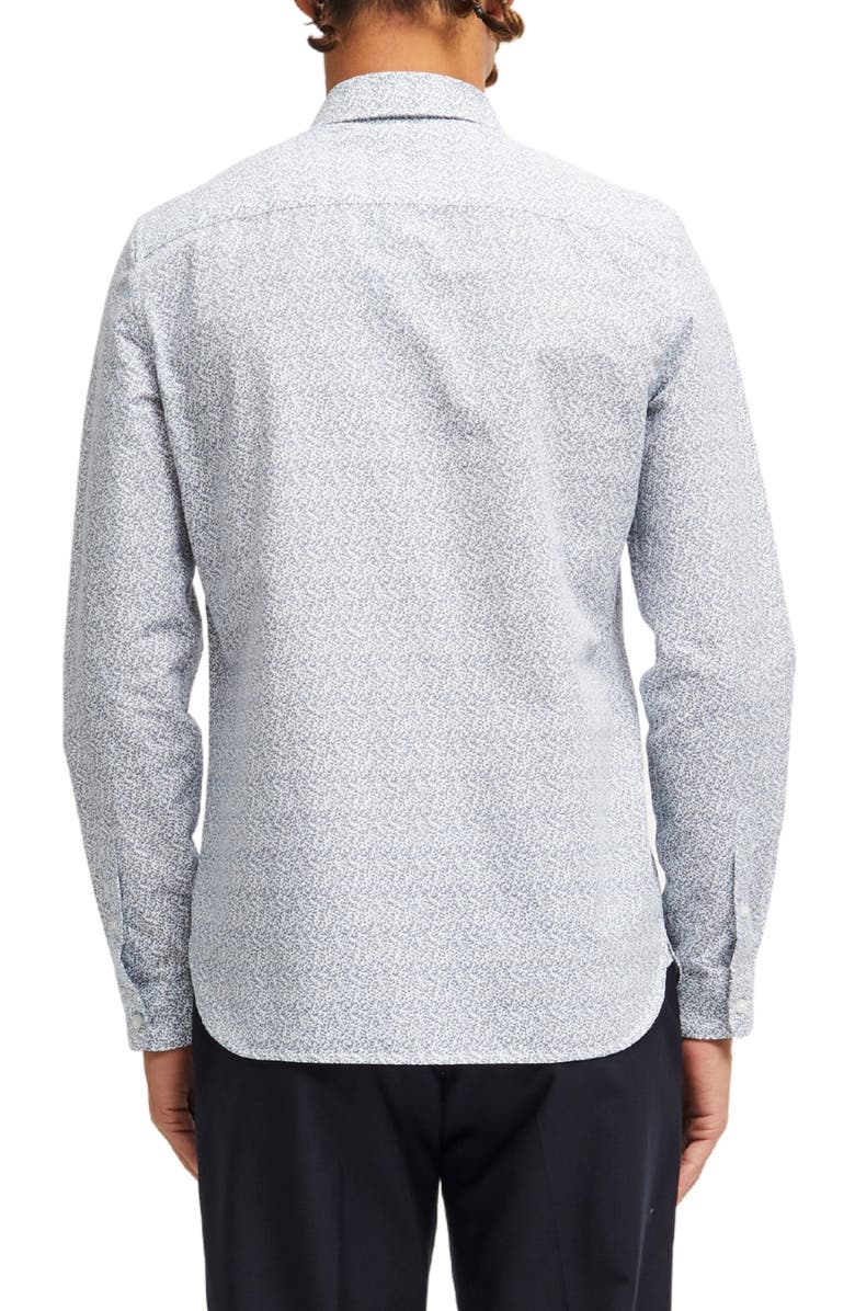 French Connection Regular Fit Bay Print Button-Up Shirt, Alternate, color,