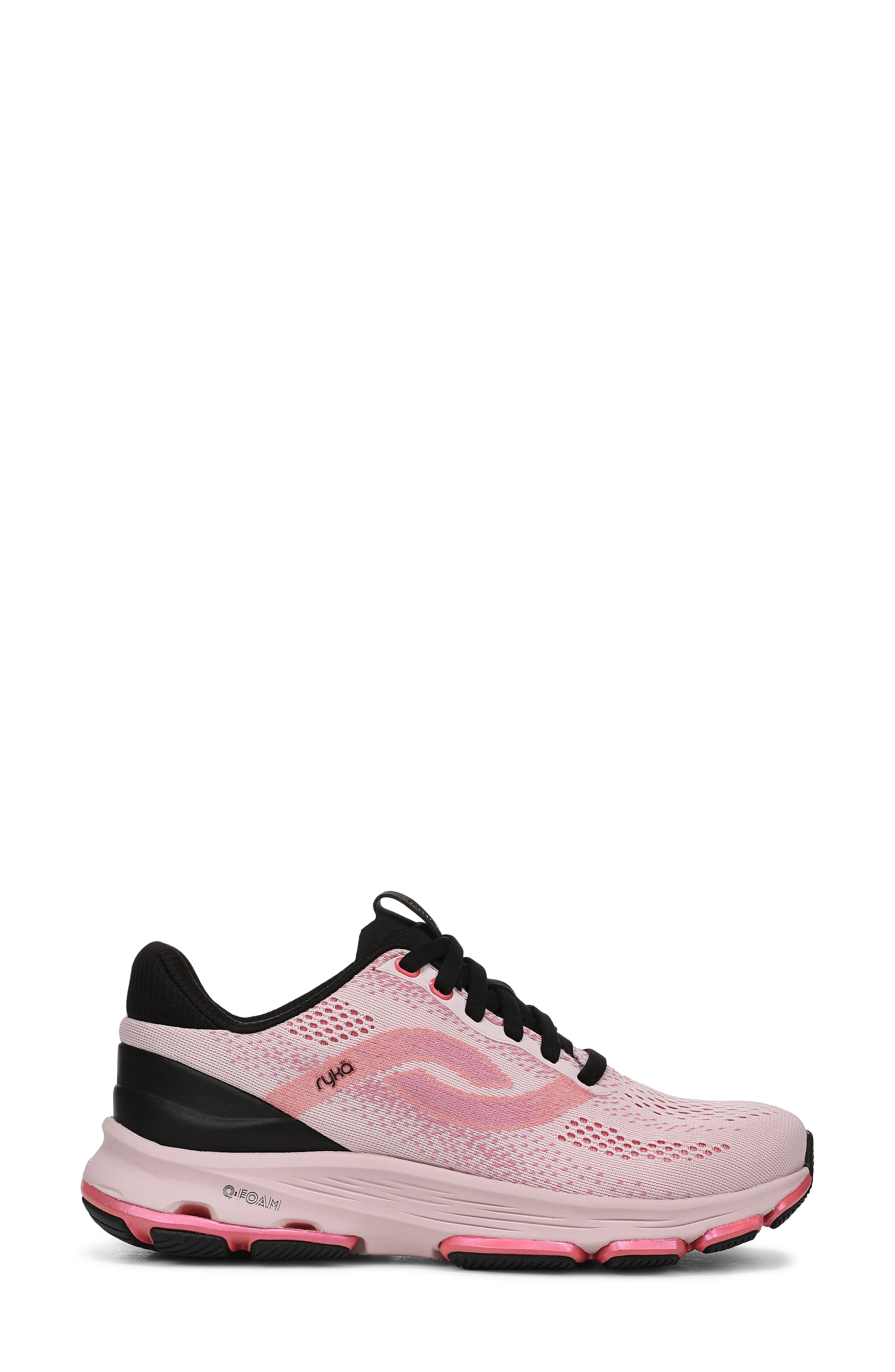 Devo Stride LX Sneaker, Alternate, color, PINK BOW