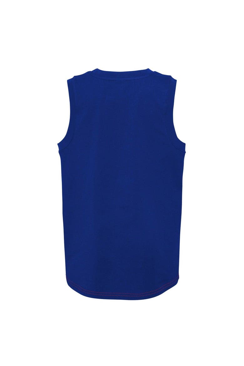 Youth Blue/Red New York Rangers Revitalize Tank Top, Alternate, color, Blue