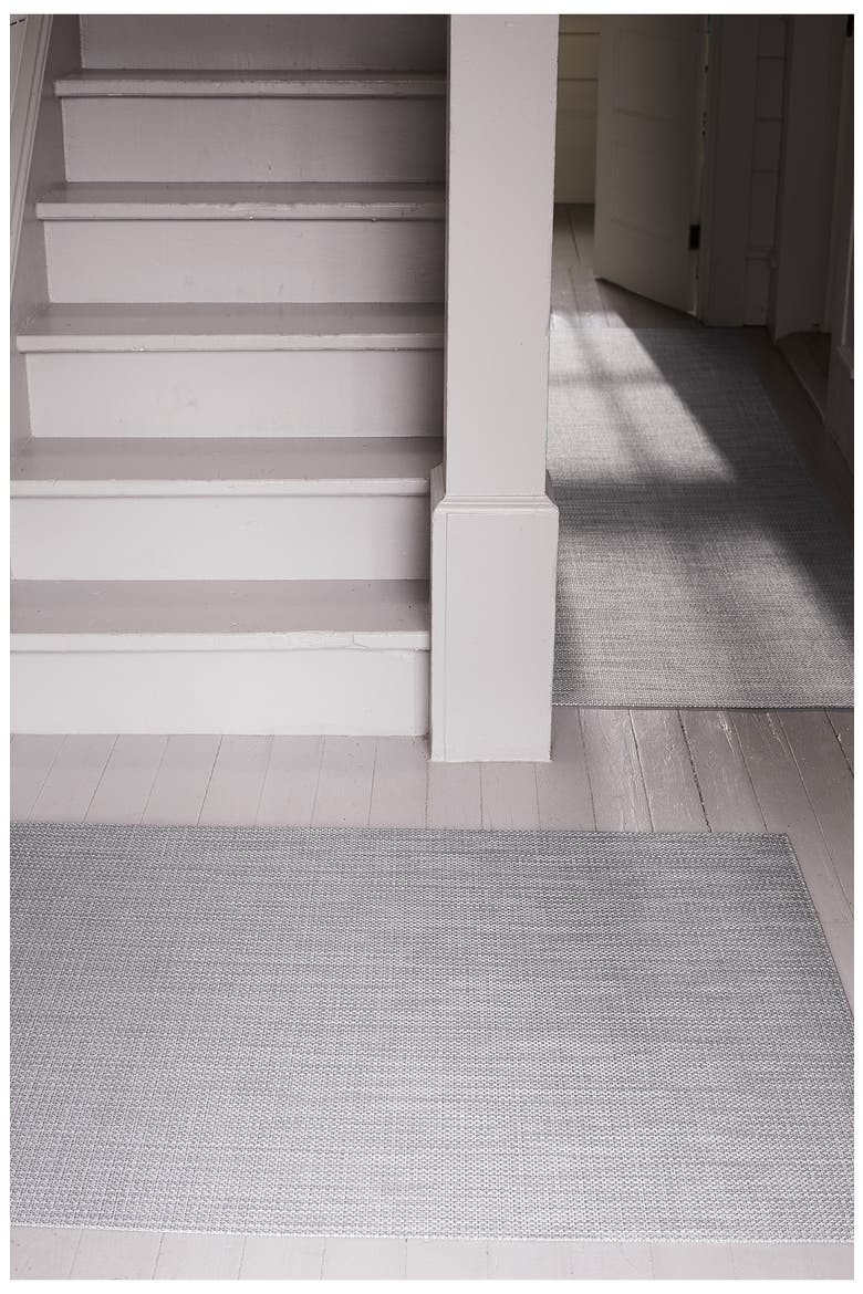 Basketweave Indoor/Outdoor Floor Mat, Alternate, color, SHADOW