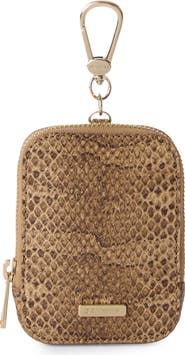Brahmin Katelynn Croc Embossed Leather Coin Pouch