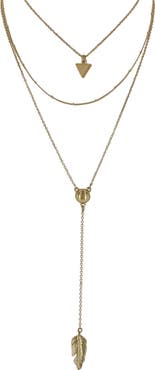 OLIVIA WELLES Ali Layered Chain Necklace