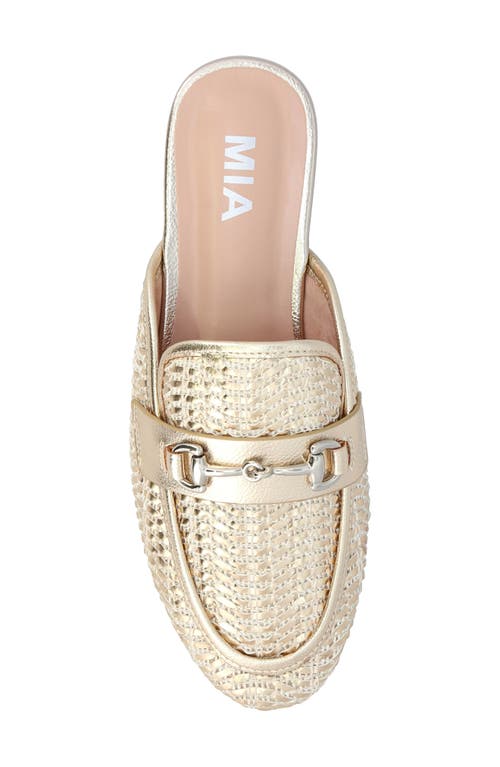 Mia Desz Mule In Gold