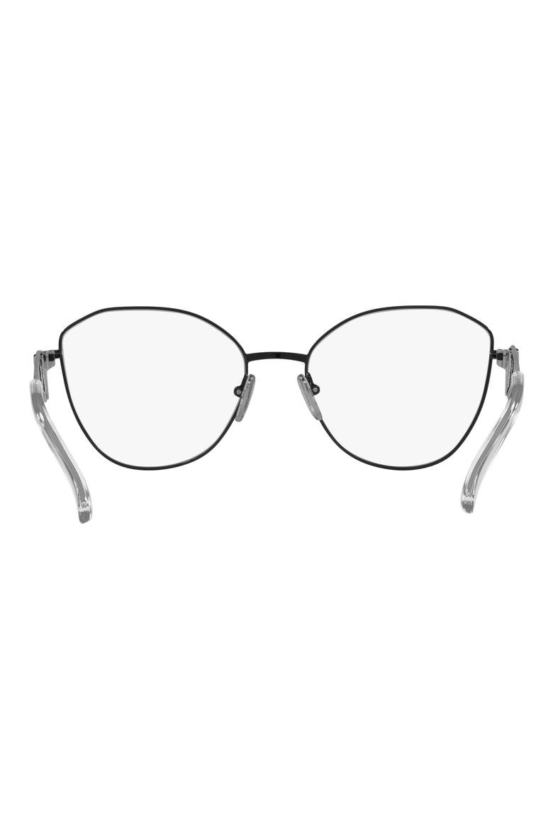 54mm Round Optical Glasses, Alternate, color, BLACK
