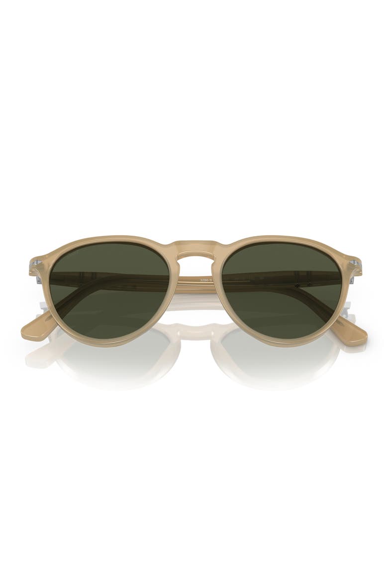 PO3286S 51mm Phantos Sunglasses, Alternate, color, BEIGE OPAL / GREEN