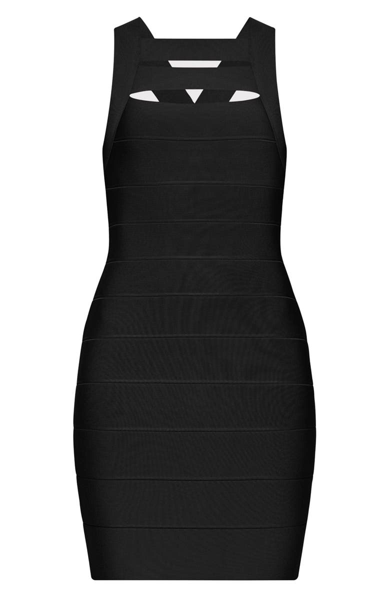 Herve Leger Bandage Cocktail Minidress, Alternate, color, 