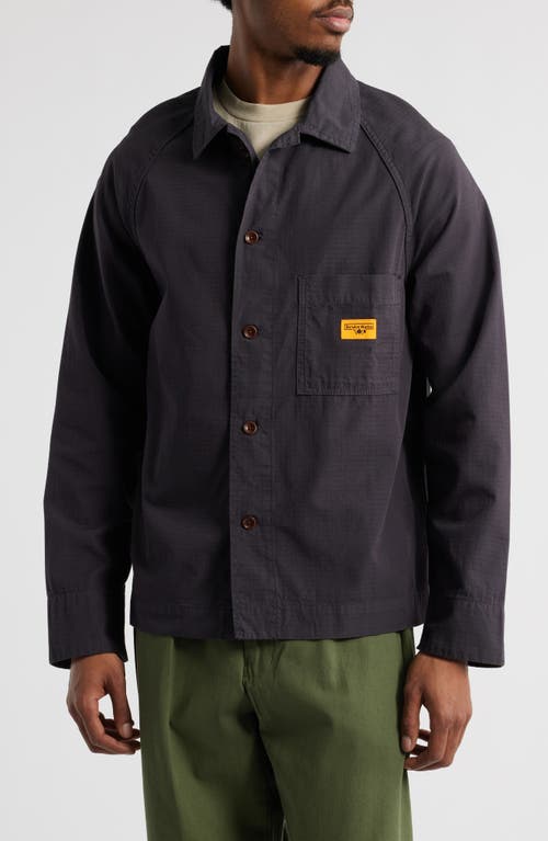 Service Works Organic Cotton Ripstop Front Of House Jacket In Gray