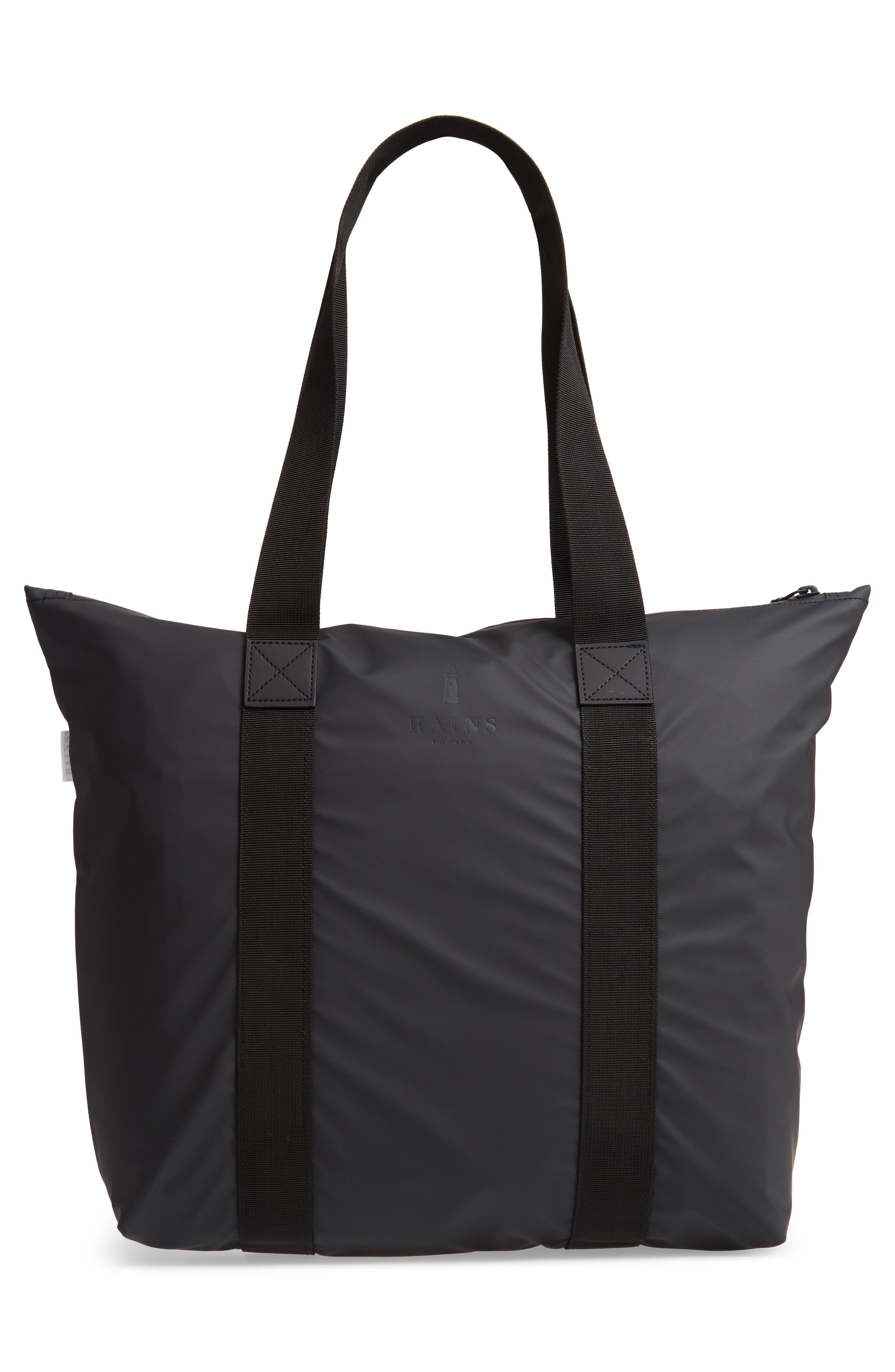 Rains Rush Waterproof Tote, Alternate, color, 