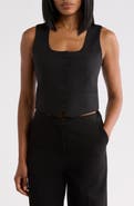 Veronica Beard Morris Wool Blend Vest