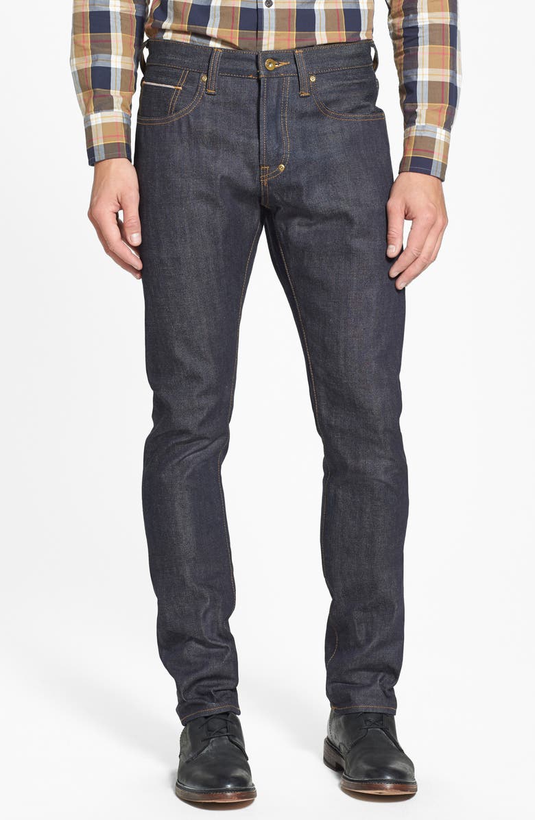 PRPS 'Demon' Slim Straight Leg Selvedge Jeans, Alternate, color, 