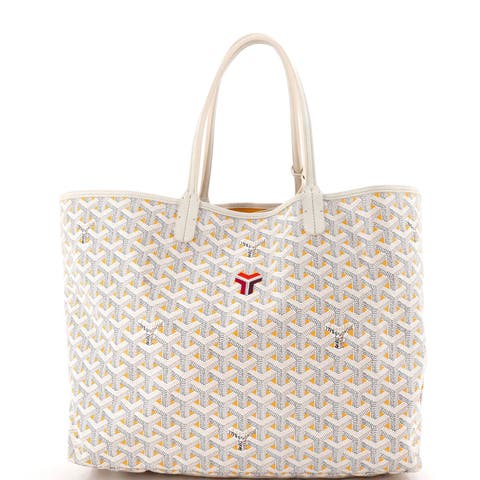 Saint Louis Tote Claire Voie Coated Canvas PM