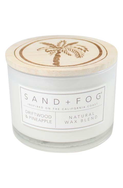 Wood Top Scented Candle
