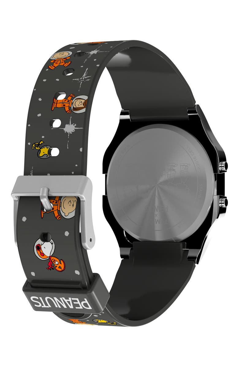 Timex<sup>®</sup> x Peanuts<sup>®</sup> T80 Space Collection Resin Strap Watch, 34mm, Alternate, color, Digital