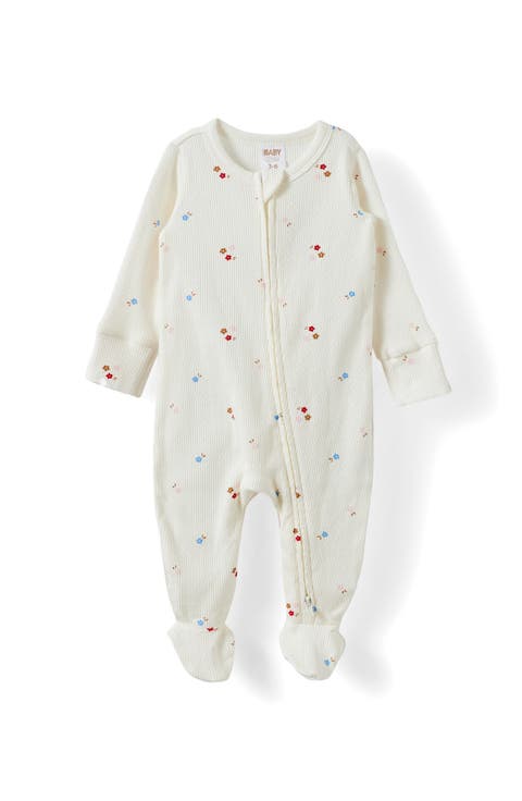 Littlie Organic Long Sleeve Zip All In One Romper