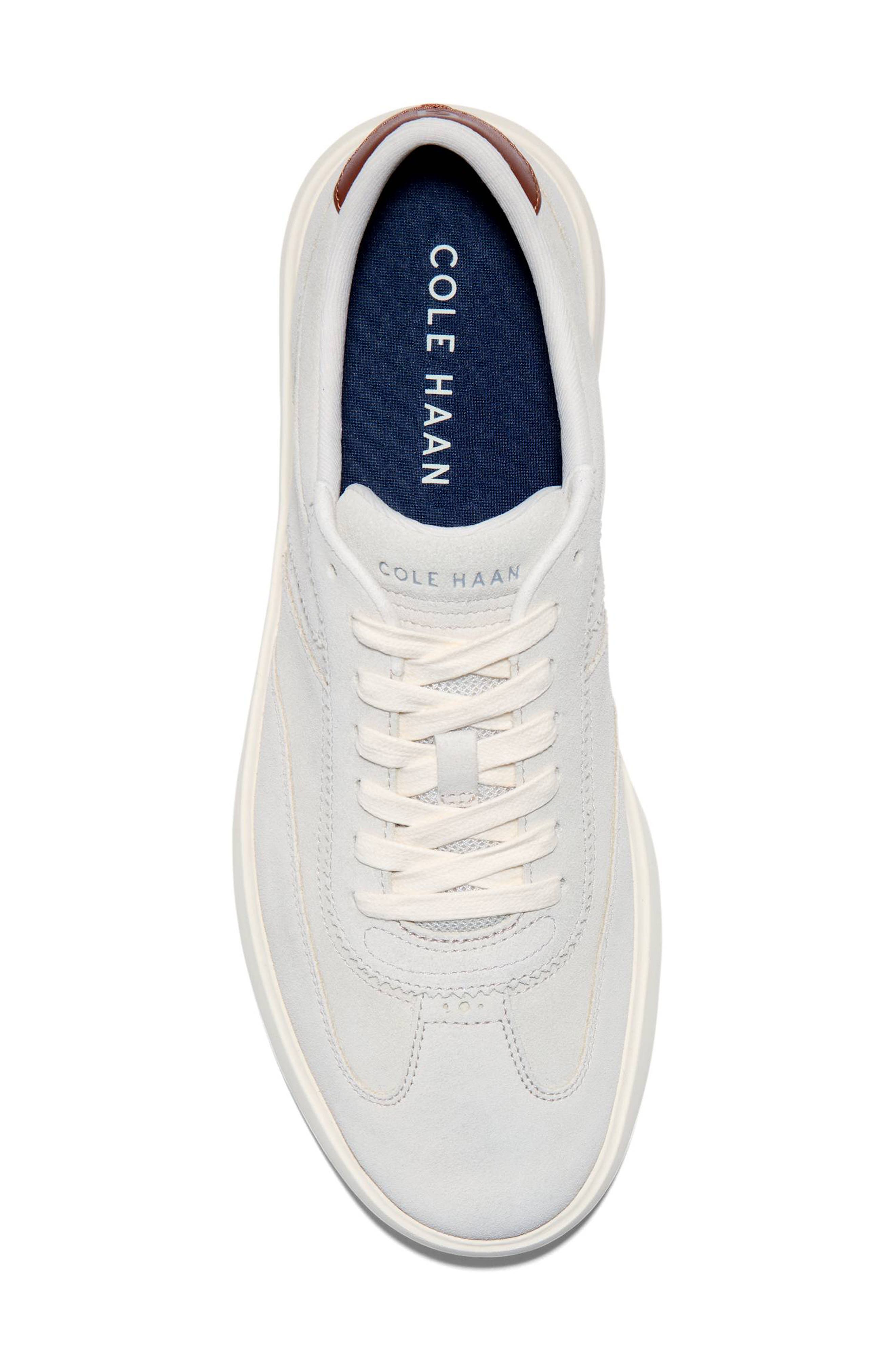 GRAND CROSSCOURT HINGHAM SNEAK, Alternate, color, SILVER BIRCH SUEDE/BRITISH TAN
