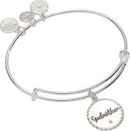 Alex and Ani Godmother Charm Bangle Bracelet