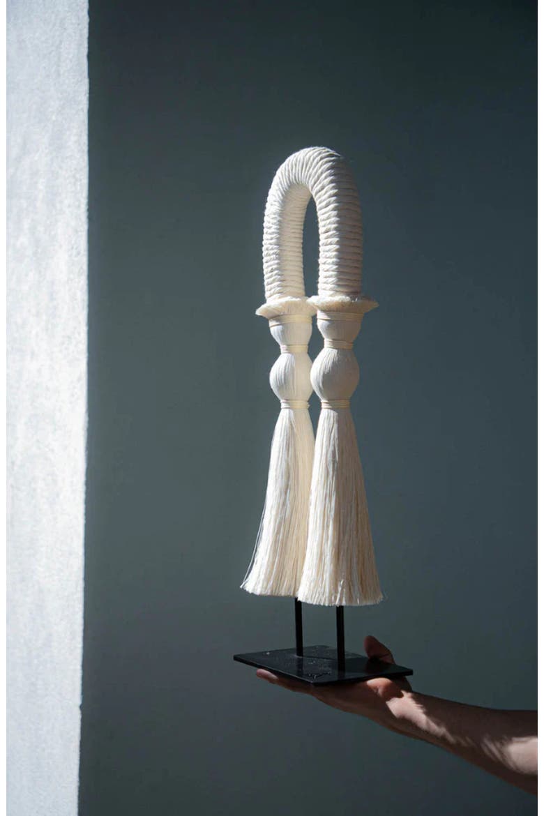 Aldeana Sculpture, Alternate, color, White