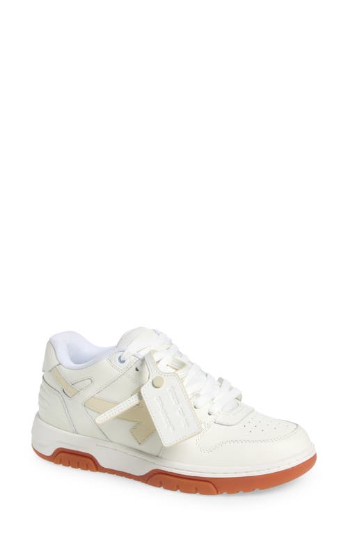 Off-white Out Of Office Lace-up Sneakers In White Beige