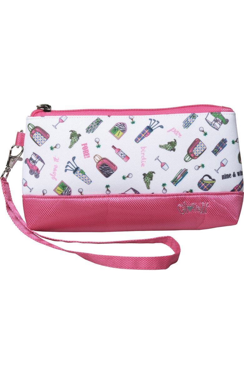 Glove It Nine and Wine Wristlet, Main, color, Nine & Wine